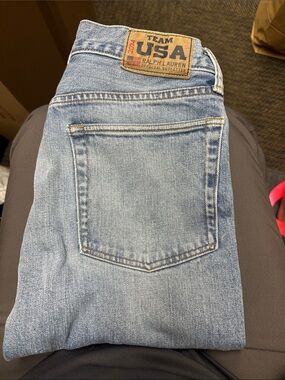 Ralph Lauren Team USA Light Blue Men’s Jeans 30/30 size